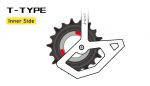 Tripeak Bánh đề AOPW 14/18T Over size pulley for SRAM MTB T-Type series - Ảnh 2