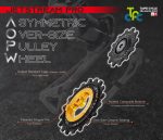 Tripeak Bánh đề AOPW 14/18T Over size pulley for SRAM MTB T-Type series - Ảnh 4