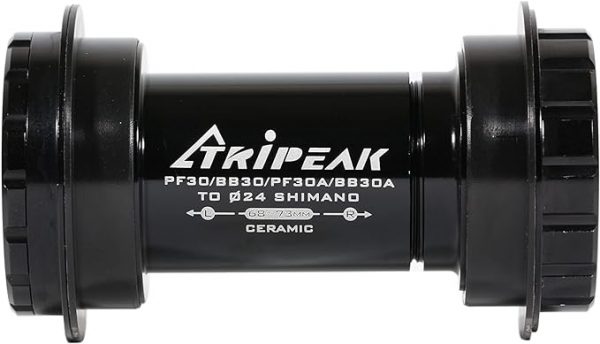 (BBF-021) Trục giữa BB TRIPEAK BB30/PF30 68/73mm 4in1 cho giò Shimano 24mm, bạc đạn Ceramic - Ảnh 1