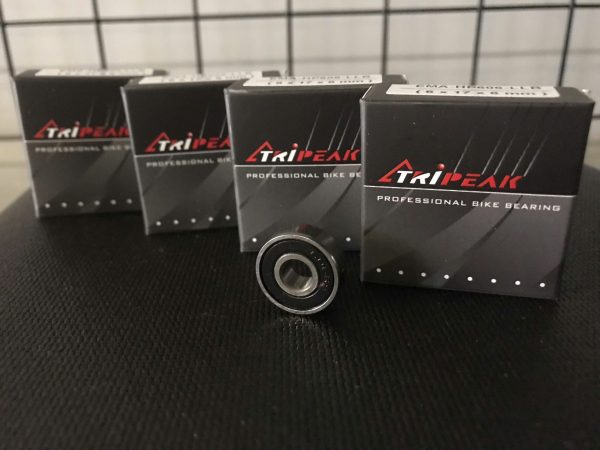 #606 (6x17x6mm) , Tripeak Bạc đạn bánh Bearing A3 (ABEC 3) - Ảnh 4