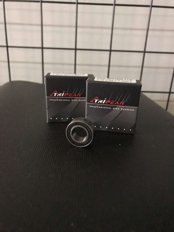 #63800 (10x19x7mm) , Tripeak Bạc đạn bánh Bearing A3 (ABEC 3) - Ảnh 2