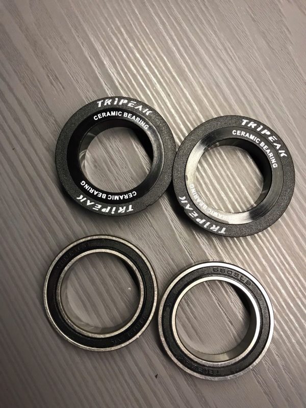 (BBF-001) Trục giữa BB TRIPEAK BB90 cho giò Shimano 24mm, bạc đạn Ceramic Bearing / Steel Bearing - Ảnh 3