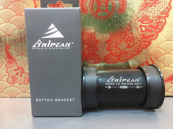 Trục Giữa BB Tripeak BB86/92 cho Giò Rotor 30mm, bạc đạn Ceramic Bearing/Steel Bearing - Ảnh 2