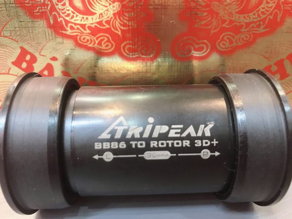Trục Giữa BB Tripeak BB86/92 cho Giò Rotor 30mm, bạc đạn Ceramic Bearing/Steel Bearing - Ảnh 3