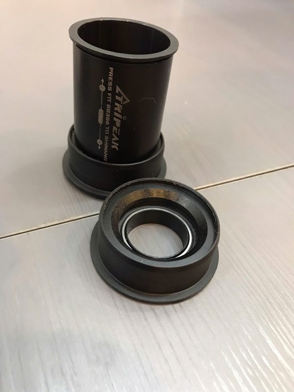 Trục giữa BB TRIPEAK BB386 cho giò Shimano 24mm, bạc đạn Ceramic Bearing/Steel Bearing - Ảnh 9