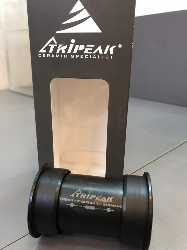 Trục giữa BB TRIPEAK BB386 cho giò Shimano 24mm, bạc đạn Ceramic Bearing/Steel Bearing - Ảnh 7