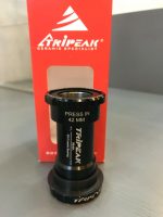 Trục giữa BB Tripeak BB30A 73mm hệ 3 giò 3in1, bạc đạn ceramic bearing - Ảnh 2