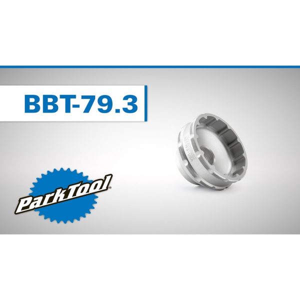 (Tool BBT-79.3) Dụng cụ tháo trục giữa xe đạp hiệu Parktool BOTTOM BRACKET TOOL — 12-NOTCH - Ảnh 1