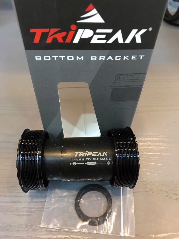 Trục giữa BB Tripeak T47 86mm cho giò Shimano 24mm, bạc đạn Ceramic Bearing | Steel Bearing - Ảnh 6