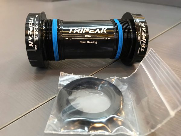 Trục giữa BB Tripeak BSA 68mm/73mm cho hệ 3 giò 3in1, Bạc đạn Steel Bearing - Ảnh 3