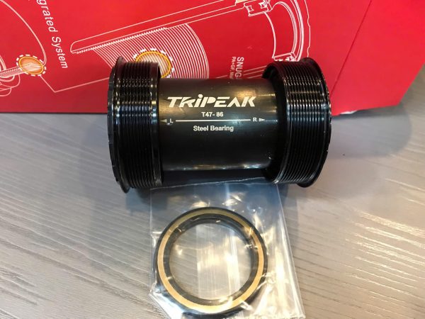 Tipeak Trục giữa BB T47 86mm cho hệ 3 giò 3in1, bạc đạṇ Steel Bearing - Ảnh 2
