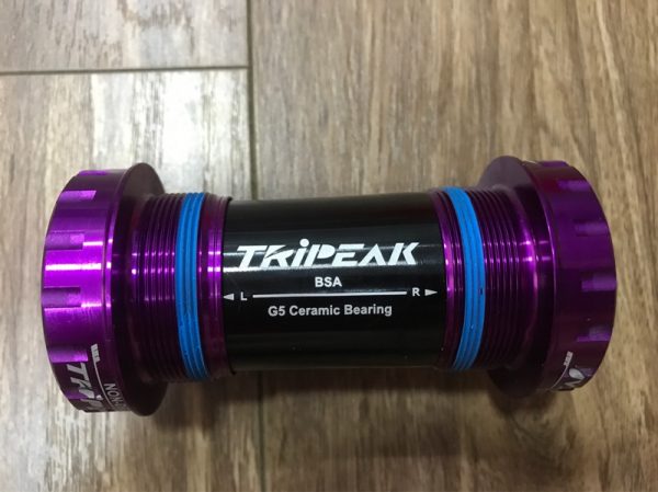 Trục giữa BB  Tripeak BSA 68mm/73mm cho hệ 3 giò 3in1, Bạc đạn Ceramic Bearing - Ảnh 13