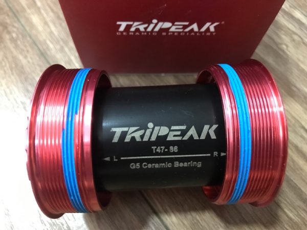 Trục giữa BB Tripeak T47 86mm cho hệ 3 giò 3in1, bạc đạn Ceramic Bearing - Ảnh 8