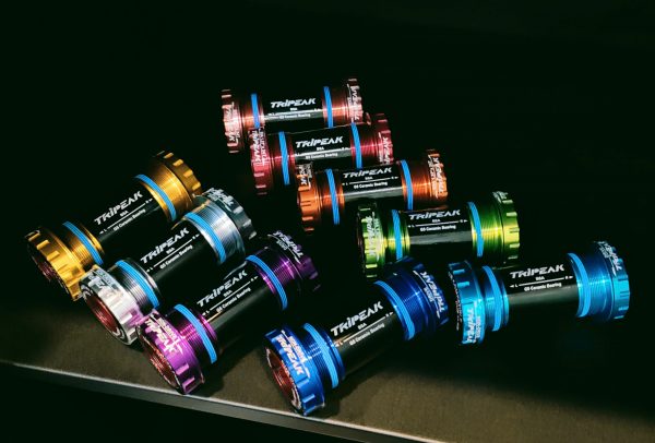 Trục giữa BB  Tripeak BSA 68mm/73mm cho hệ 3 giò 3in1, Bạc đạn Ceramic Bearing - Ảnh 1