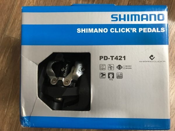 Bàn đạp Shimano MTB PD-T421, hàng chính hãng - Ảnh 2