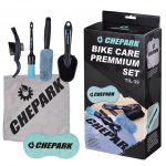 Bộ dụng cụ 6 món rửa xe đạp, hiệu Chepark BIKE CARE PREMIUM SET TIL-39