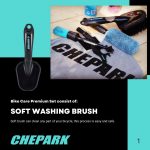Bộ dụng cụ 6 món rửa xe đạp, hiệu Chepark BIKE CARE PREMIUM SET TIL-39 - Ảnh 2