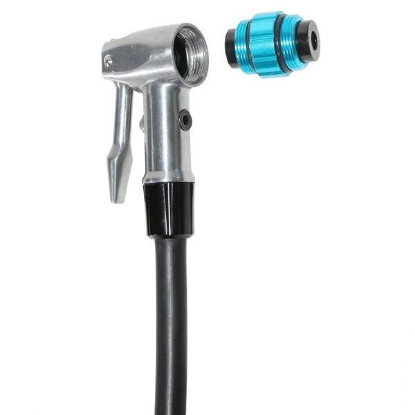 Bơm sàn Giyo GF-16, áp suất 240PSI, tay cầm gỗ - Ảnh 4