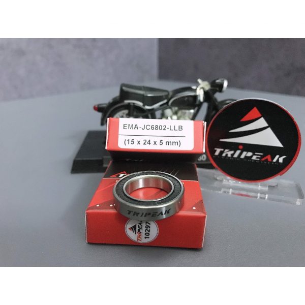 #6802 (15 x 24 x 5 mm) Bạc đạn bánh xe - Ảnh 3