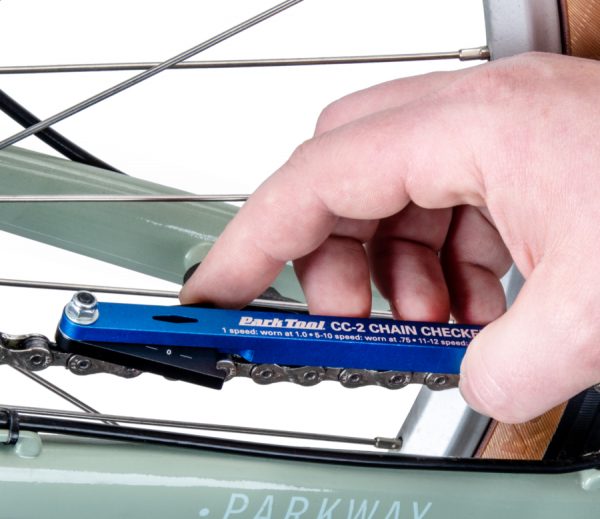 Parktool CC-2 Dụng cụ đo độ giãn sên xe đạp 1-12speed - Ảnh 3