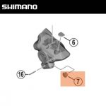 Nút cao su chắn bụi cho heo dầu shimano BR-R9250 / BR-R8150 / BR-R7170 Bleed boss cap Y2HW10000 - Ảnh 3