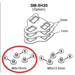 Chêm can giày/cleat Shimano Cleat Spacer SM-SH20 - Ảnh 9