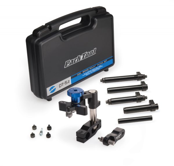 (Tool DT-5.2) Parktool Bộ điều chỉnh mặt chân bắt heo dầu, Disc Brake Mount Facing Set - Ảnh 1