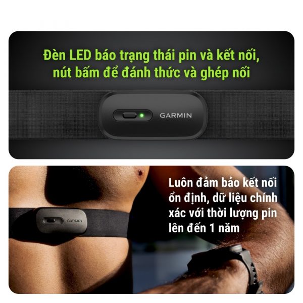 Dây đo nhịp tim Garmin HRM 200 - Ảnh 6
