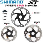 Dĩa thắng Shimano SM-RT86 XT Ice Tec 6-bolt Disc Rotor. E-Bike Rated. Deore XT. 160mm, 180mm 203mm