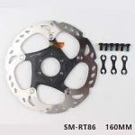 Dĩa thắng Shimano SM-RT86 XT Ice Tec 6-bolt Disc Rotor. E-Bike Rated. Deore XT. 160mm, 180mm 203mm - Ảnh 5