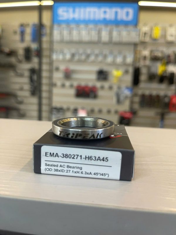 (HS-076) 38x27.1x6.3mm, 36°/45° Tripeak Bạc đạn chén cổ Headset Steel Bearing - Ảnh 2