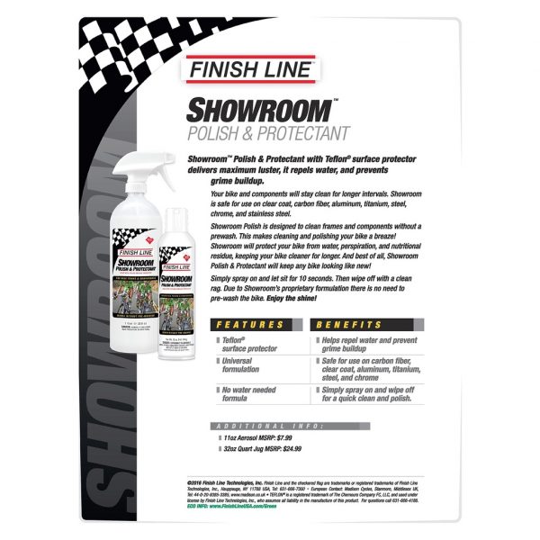 Chai xịt bóng Finish Line Showroom Polish - Ảnh 3