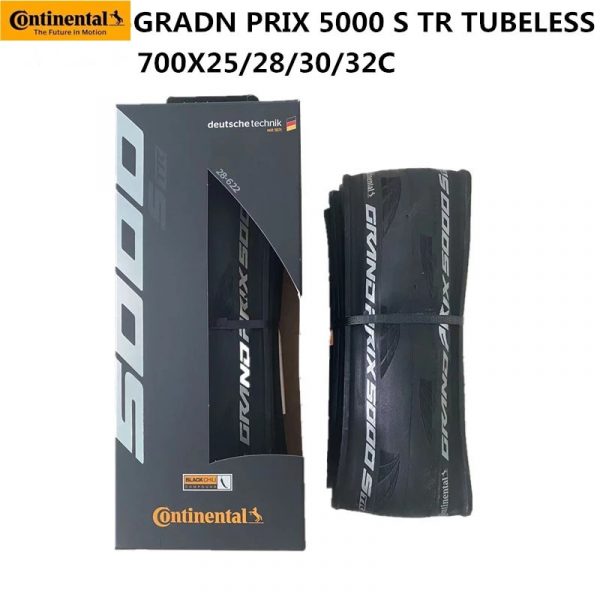 1 cái Vỏ/lốp xe đạp Continental Grand Prix GP5000STR Tubuless/Hookless and Tire, dành cho vành bánh không ruột. - Ảnh 1