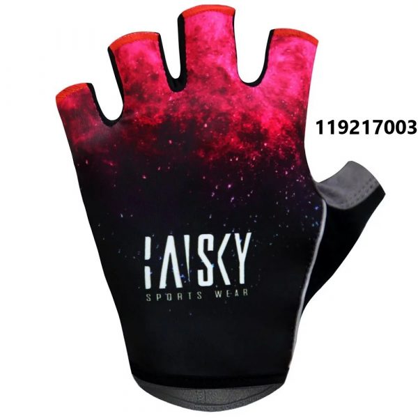 Găng tay đạp xe Baisky Half-Finger, màu Mirage Pink - Ảnh 1
