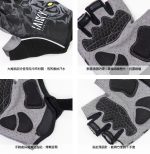 Găng tay đạp xe Baisky Half-Finger, màu Tiger2022 Black - Ảnh 2