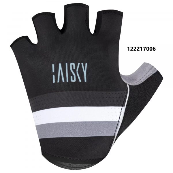 Găng tay đạp xe Baisky Half-Finger, màu Parallel Black - Ảnh 1