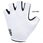Găng tay đạp xe Baisky Half-Finger, màu Back White