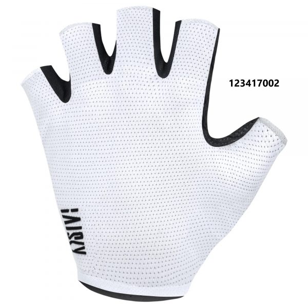 Găng tay đạp xe Baisky Half-Finger, màu Back White - Ảnh 1