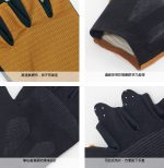 Găng tay đạp xe Baisky Half-Finger, màu PURITY Yellow - Ảnh 3