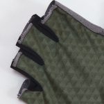 Găng tay đạp xe Baisky Half-Finger, màu PURITY Army Green - Ảnh 3