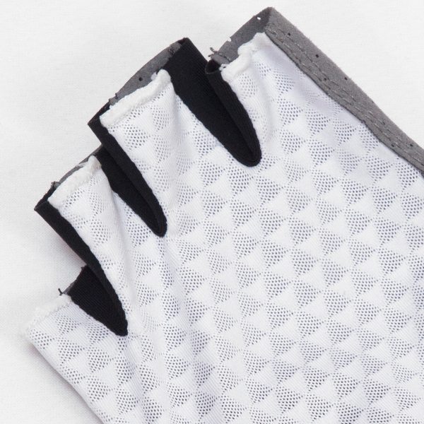 Găng tay đạp xe Baisky Half-Finger, màu PURITY White - Ảnh 6