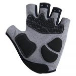 Găng tay đạp xe Baisky Half-Finger, màu Parallel White - Ảnh 4