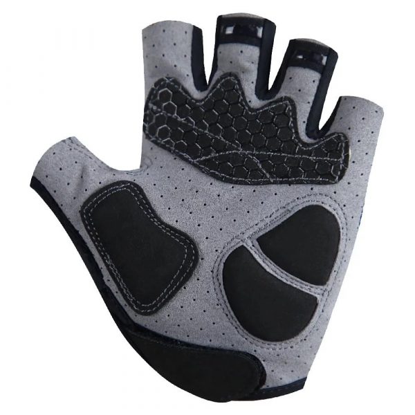 Găng tay đạp xe Baisky Half-Finger, màu Parallel White - Ảnh 4