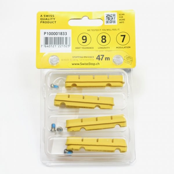 Gôm thắng cho bánh Carbon, hiệu Swiss Stop,Flash Pro, Yellow King fit shimano - Ảnh 2