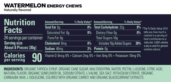 Gu Energy Chew, kẹo dẻo năng lượng - hàng chính hãng - Ảnh 9