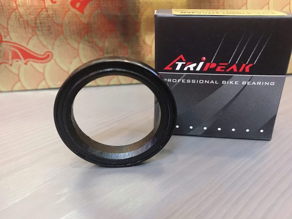 Bạc đạn chén cổ Tripeak Headset Bearing, bạc đạn Steel Bearing phủ lớp oxide coating đen (OD:41xID:30.15xH:7xA:45°/45°) - Ảnh 3