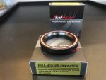 (HS-093) 41.8x30.5X8mm , 45°/45° Tripeak Bạc đạn chén cổ . Sealed AC Bearing with black oxide coating - Ảnh 2