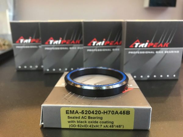 (HS-102) Tripeak 52x42x7mm, 45°/45° Bạc đạn chén cổ Headset Steel Bearing - Ảnh 2