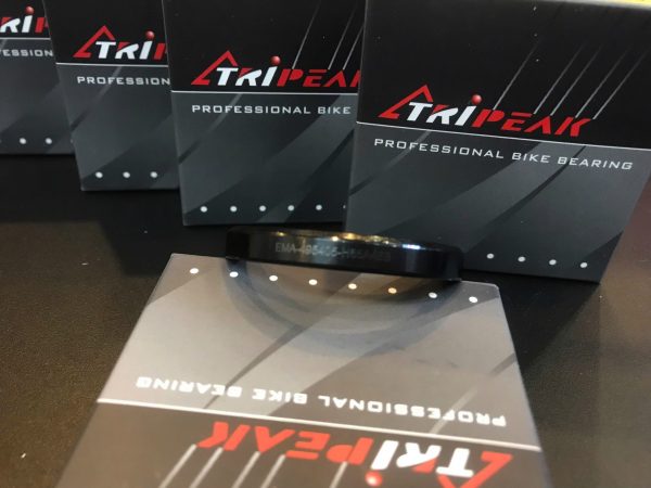 Bạc đạn chén cổ Tripeak Headset Bearing, bạc đạn steel có phủ lớp oxide coating đen (OD:49.5xID:40.5xH:6.5 xA:45°/45°) - Ảnh 2