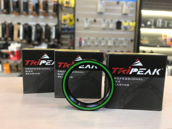 (HS-105) 41.8x32.8x6mm , 45°/45° Tripeak Bạc đạn chén cổ Sealed AC Bearing with black oxide coating - Ảnh 2